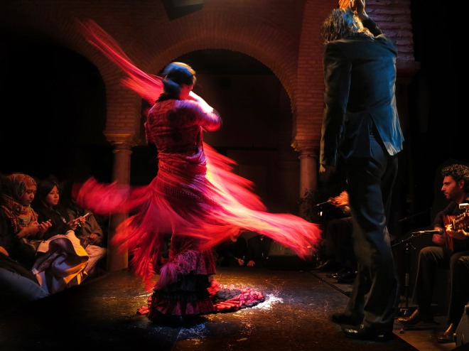 ballerina di flamenco a Siviglia